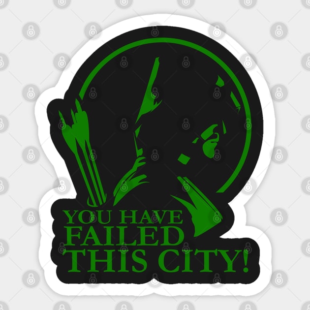 You Have Failed this City! Sticker by Meta Cortex